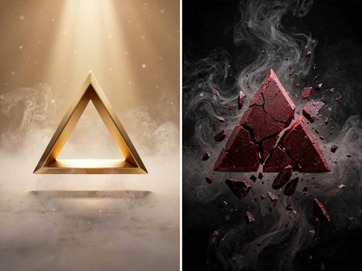 Interprétation détaillée des rêves : Différents scénarios avec Triangle dans le rêve