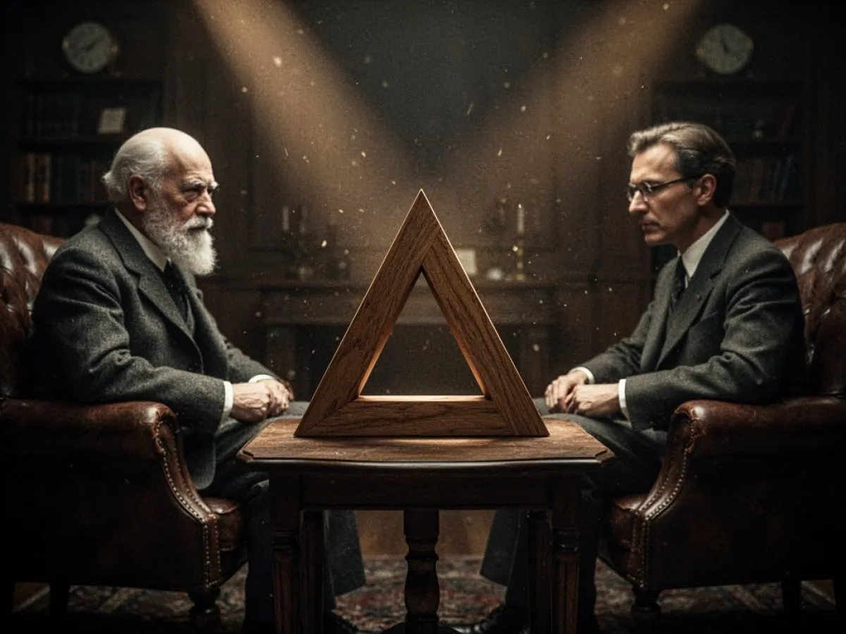 Interprétation psychologique des rêves : Triangle selon Sigmund Freud et Carl Jung