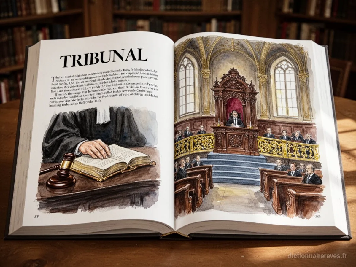 Signification générale : le symbole du rêve Tribunal - Archétypes et symbolisme