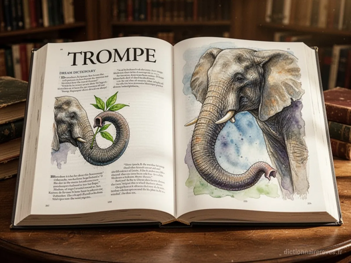 Signification générale : le symbole du rêve Trompe - Archétypes et symbolisme