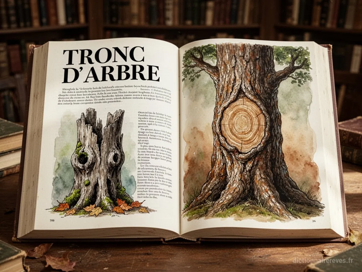 Signification générale : le symbole du rêve Tronc D Arbre - Archétypes et symbolisme