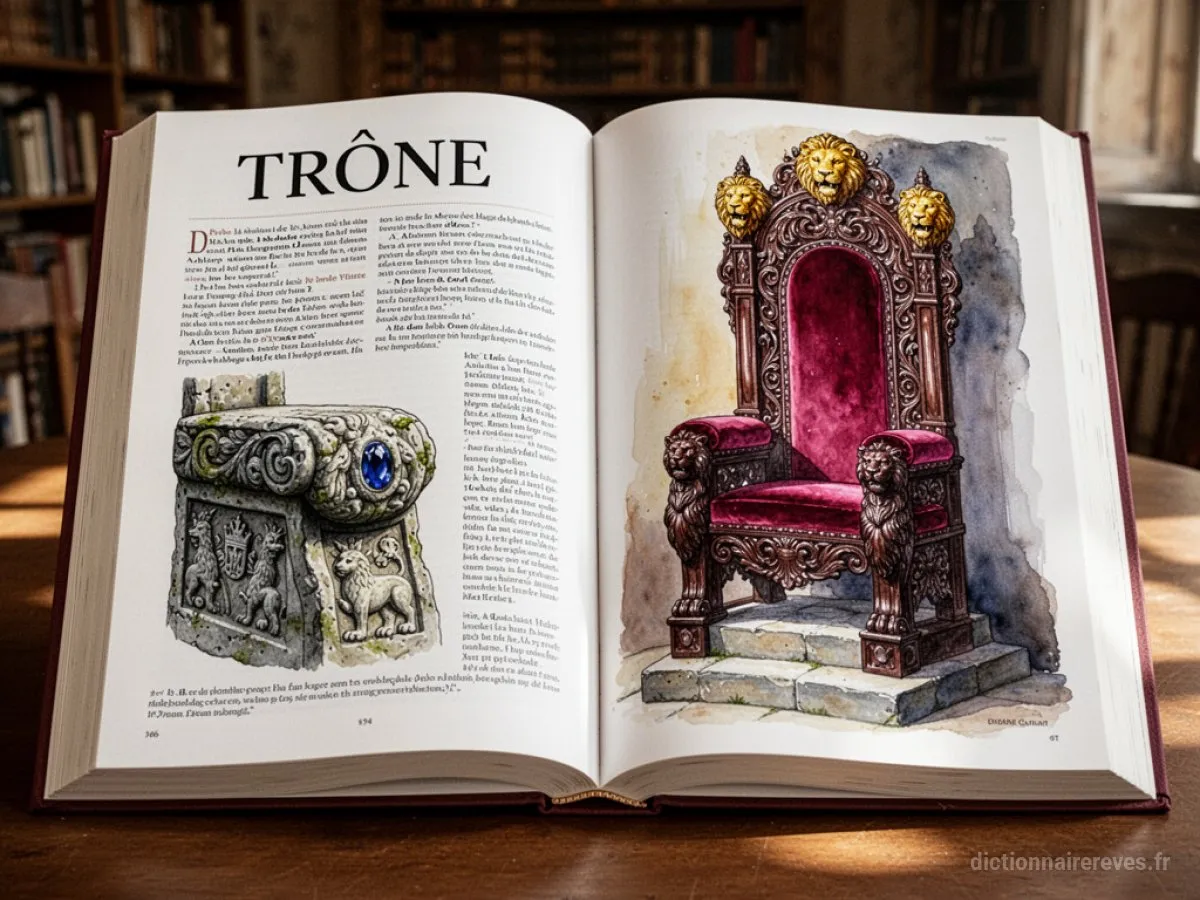 Signification générale : le symbole du rêve Trône - Archétypes et symbolisme