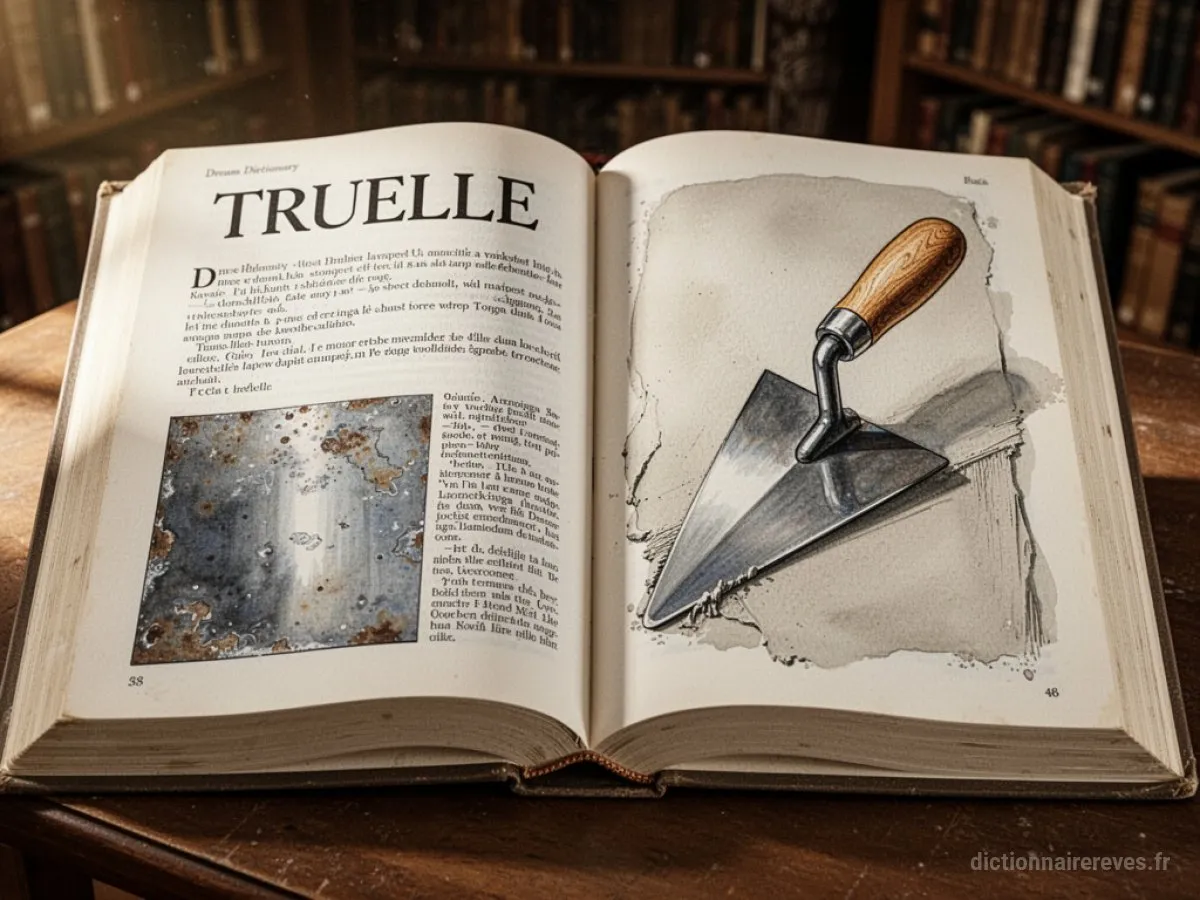 Signification générale : le symbole du rêve Truelle - Archétypes et symbolisme