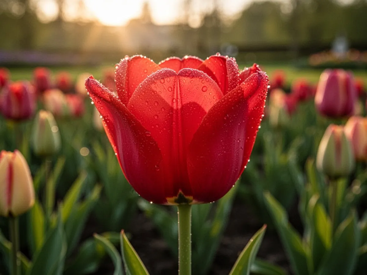 Signification de rêver de Tulipe pour la vie quotidienne, l'amour et le travail