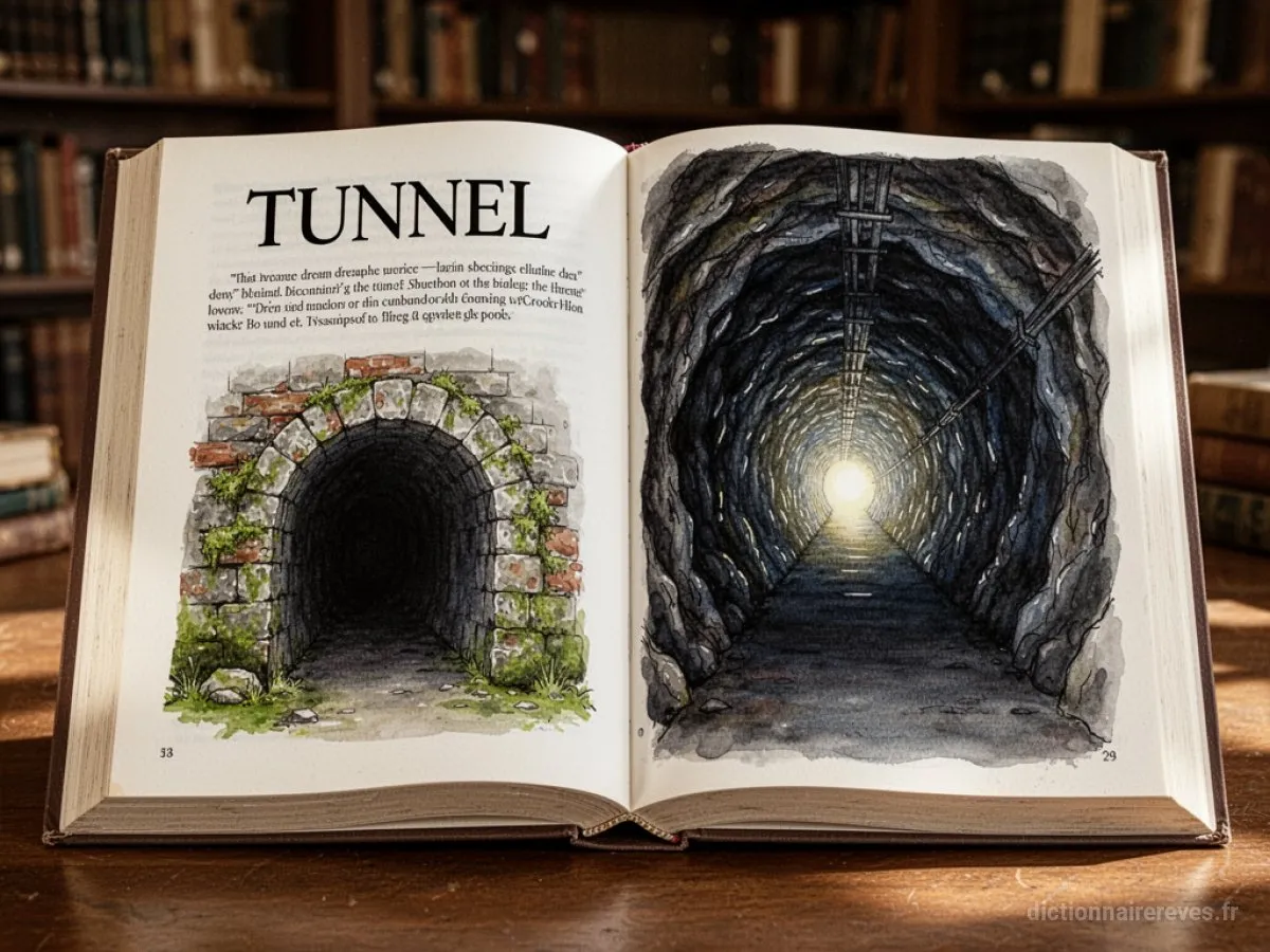 Signification générale : le symbole du rêve Tunnel - Archétypes et symbolisme