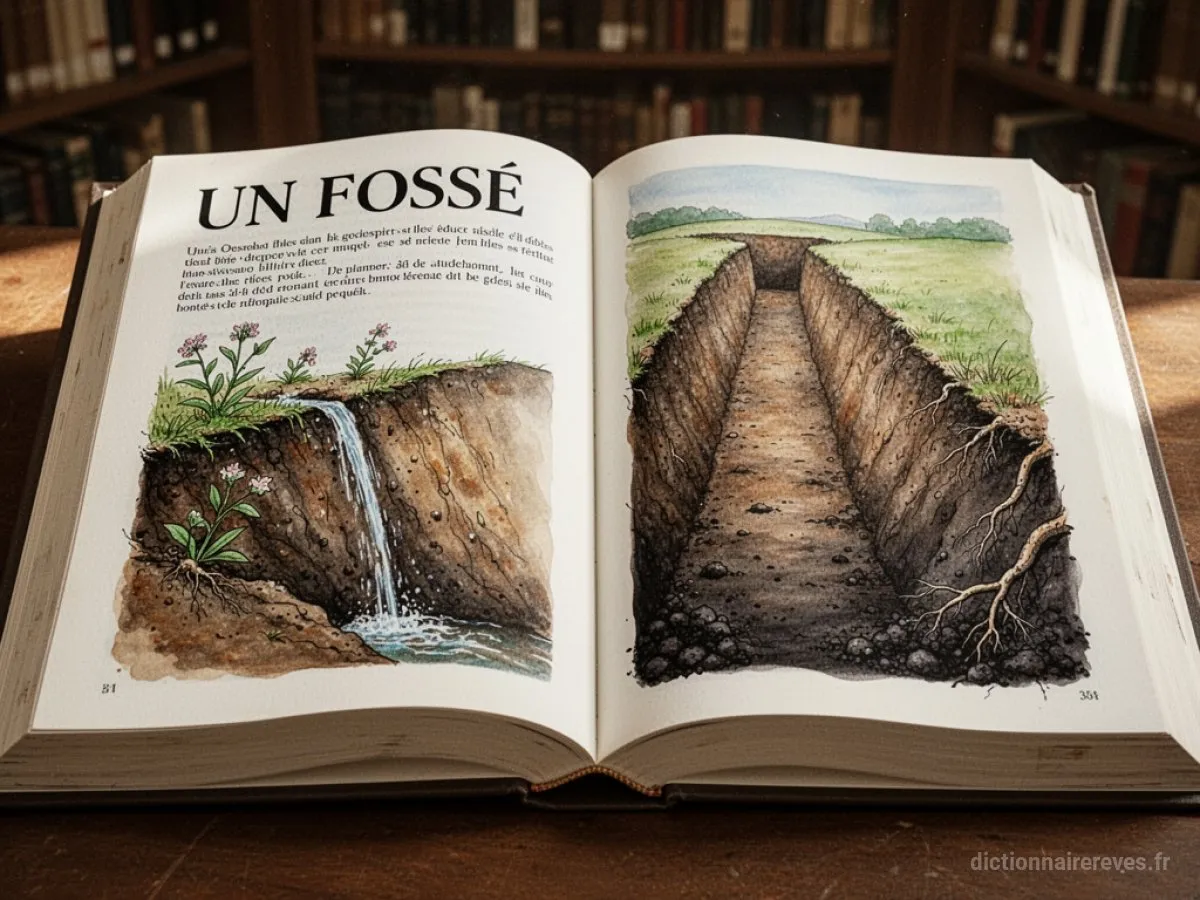 Signification générale : le symbole du rêve Un Fossé - Archétypes et symbolisme