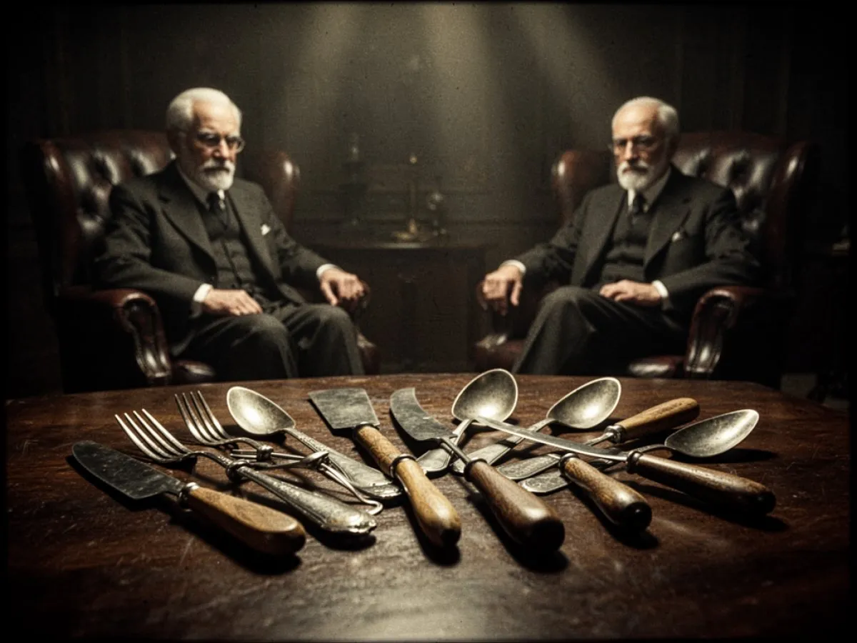 Interprétation psychologique des rêves : Ustensiles selon Sigmund Freud et Carl Jung