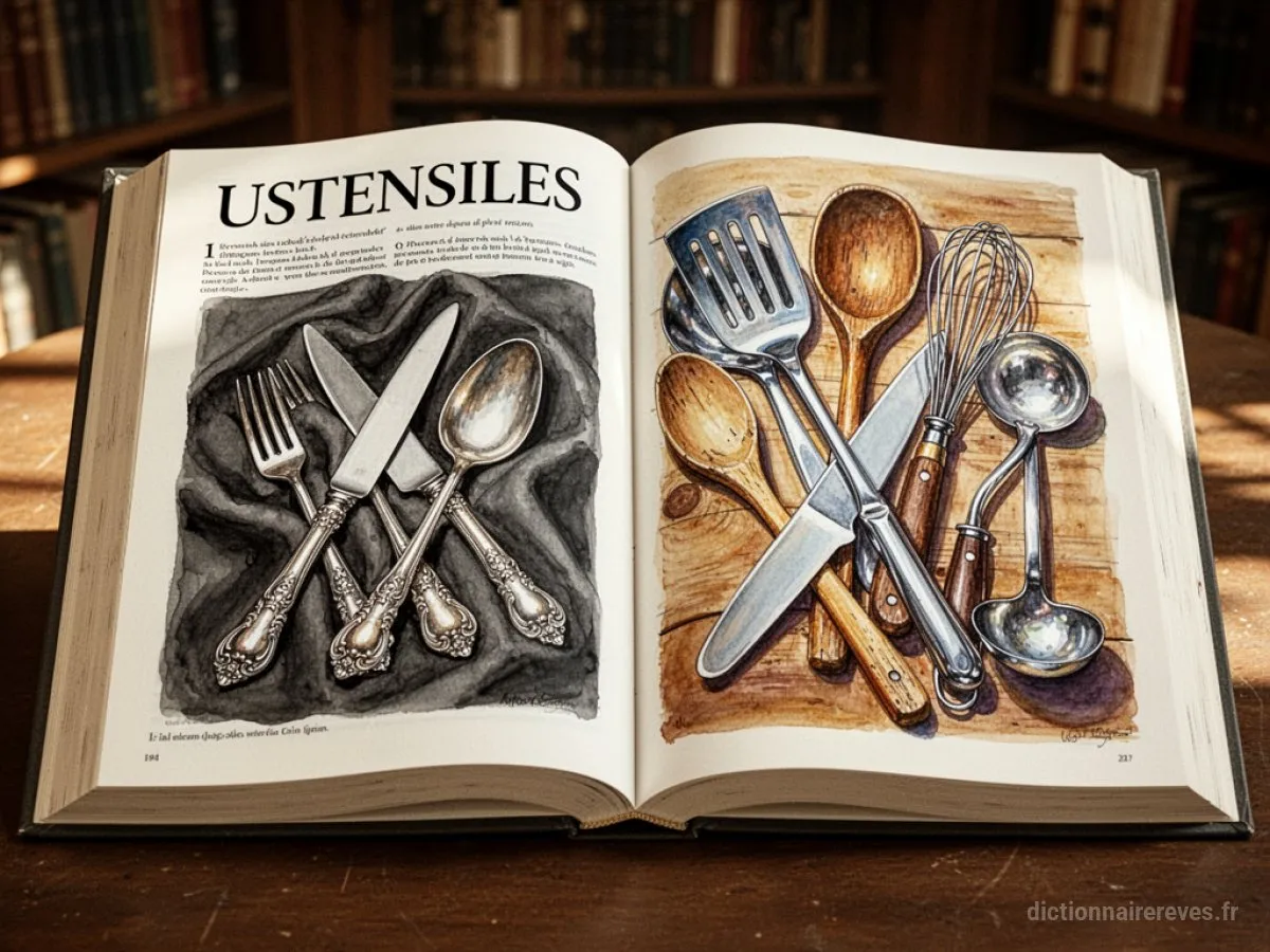 Signification générale : le symbole du rêve Ustensiles - Archétypes et symbolisme