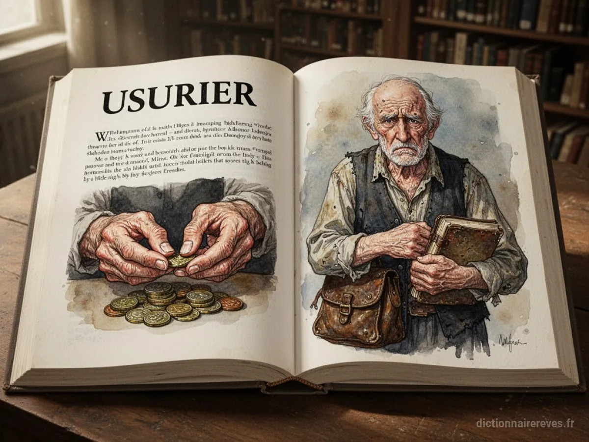 Signification générale : le symbole du rêve Usurier - Archétypes et symbolisme