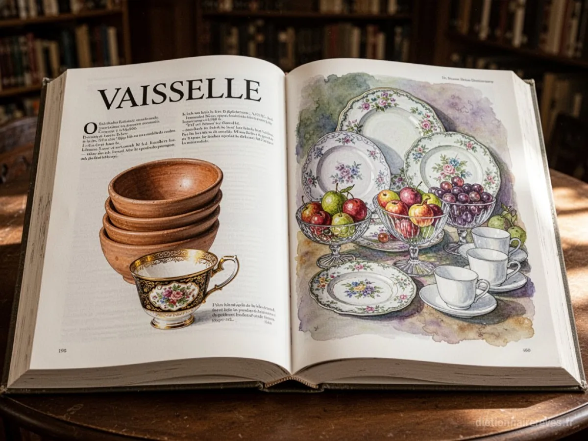 Signification générale : le symbole du rêve Vaisselle - Archétypes et symbolisme