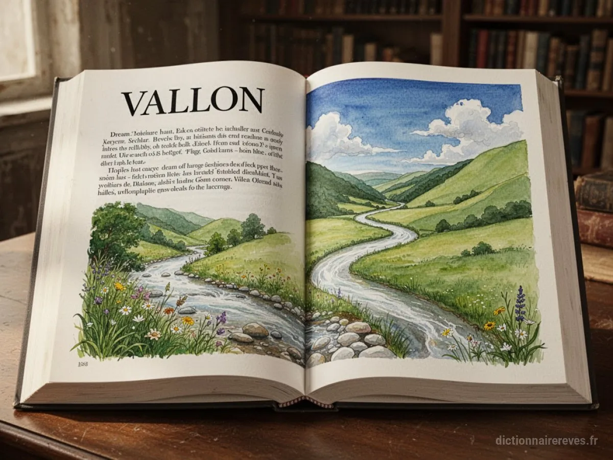 Signification générale : le symbole du rêve Vallon - Archétypes et symbolisme