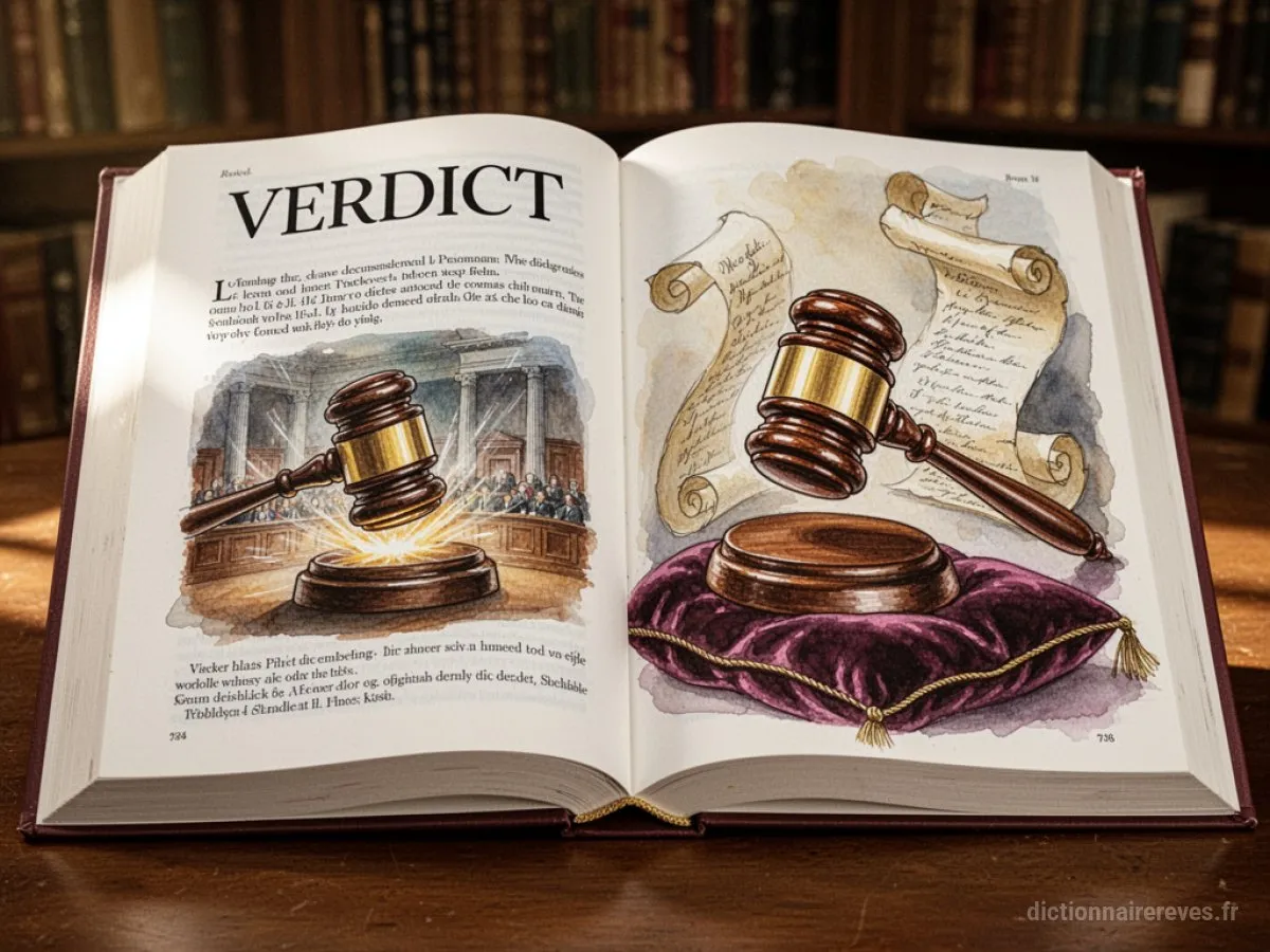 Signification générale : le symbole du rêve Verdict - Archétypes et symbolisme