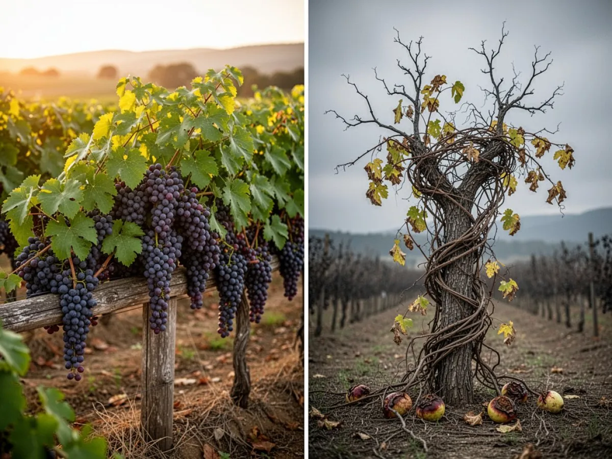 Interprétation détaillée des rêves : Différents scénarios avec Vigne dans le rêve