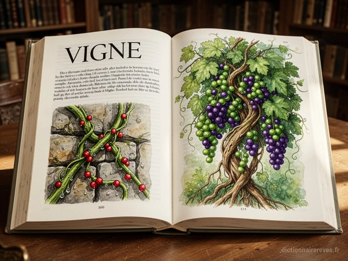 Signification générale : le symbole du rêve Vigne - Archétypes et symbolisme