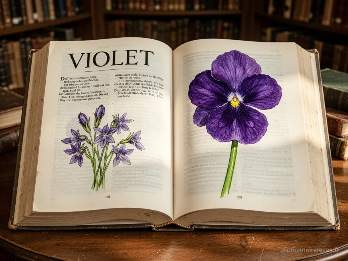 Signification générale : le symbole du rêve Violet - Archétypes et symbolisme