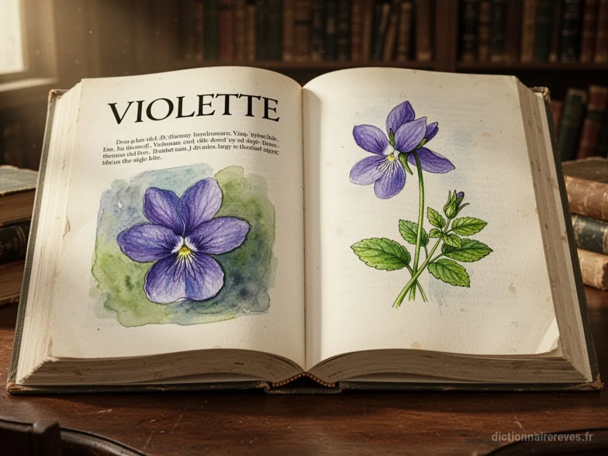 Signification générale : le symbole du rêve Violette - Archétypes et symbolisme