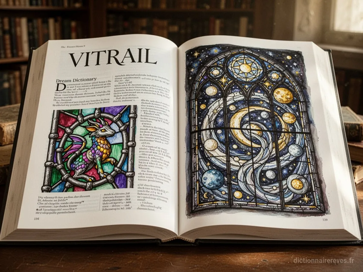 Signification générale : le symbole du rêve Vitrail - Archétypes et symbolisme