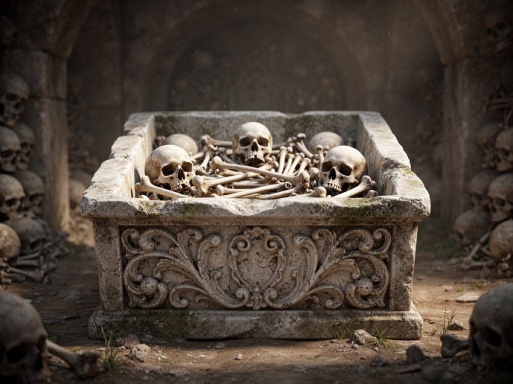 Rêver d'Ossuaire : signification et symbolique du rêve