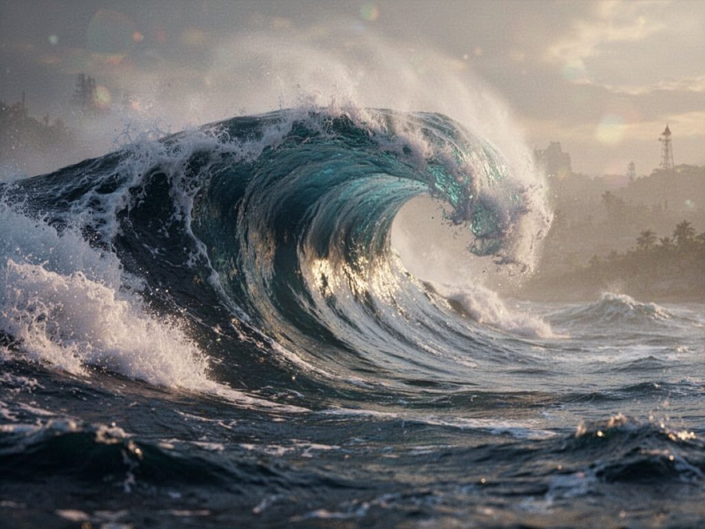 Rêver de Tsunami : signification et symbolique du rêve