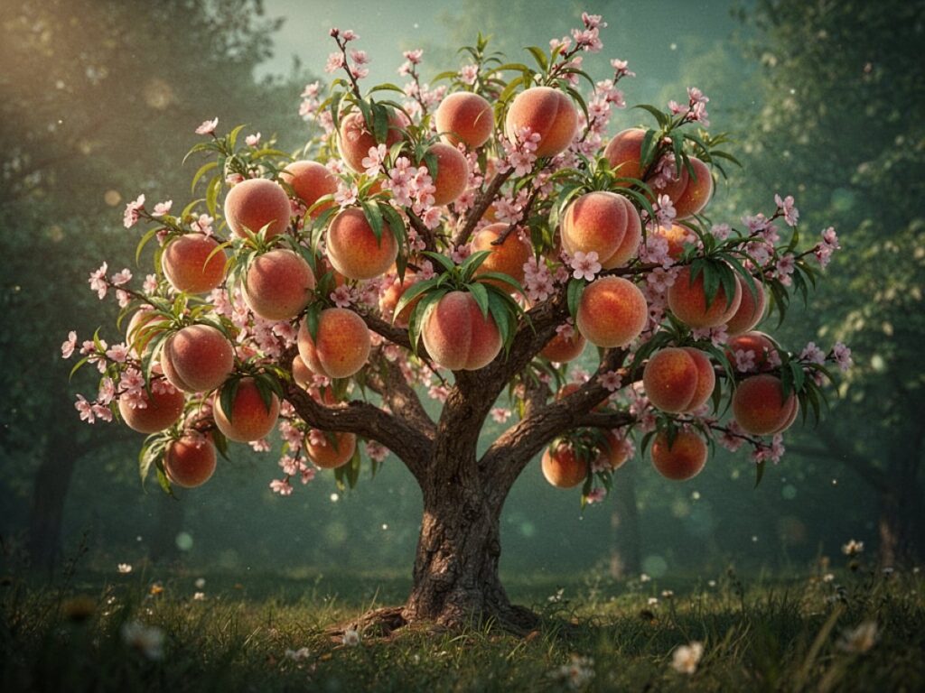 Rêver de Pêcher(Arbre) : signification et symbolique du rêve