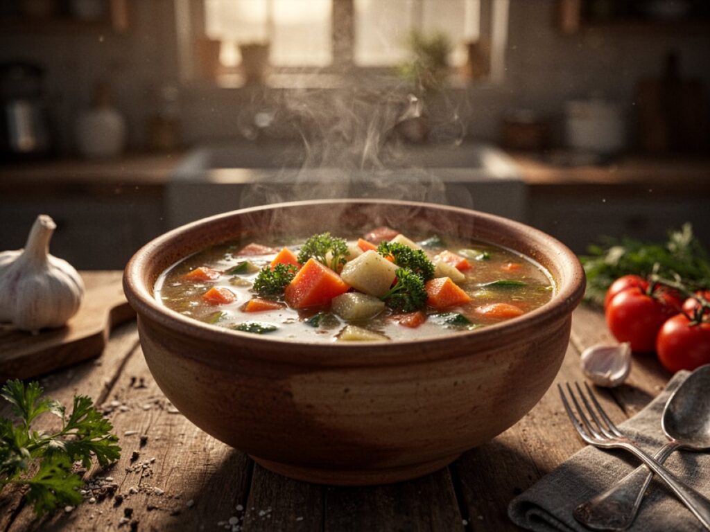 Rêver de Potage : signification et symbolique du rêve