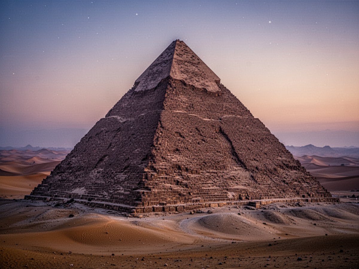 Signification du rêve de Pyramide : Stabilité, Ambition & Sagesse