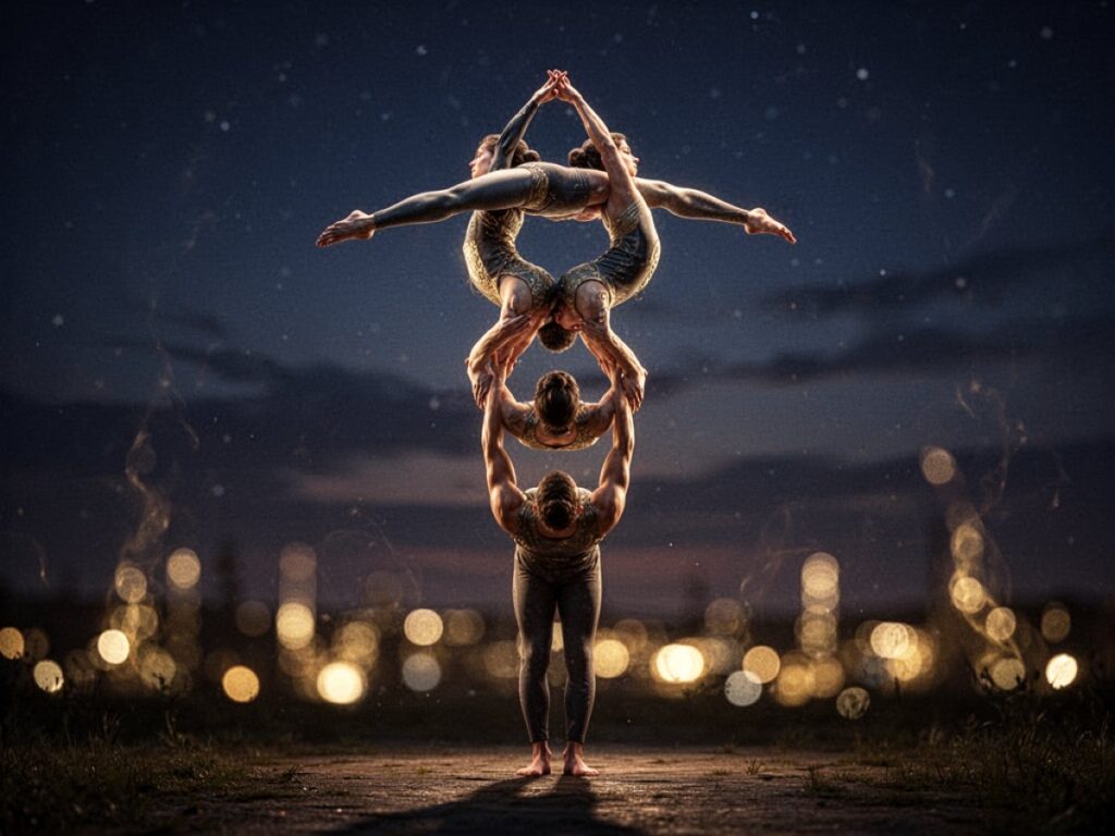 Rêver d'Acrobates : signification et symbolique du rêve