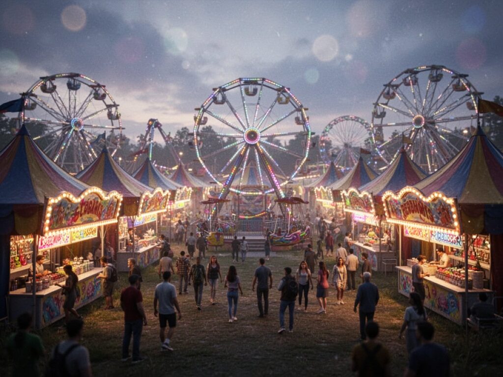 Rêver de Fête Foraine : signification et symbolique du rêve