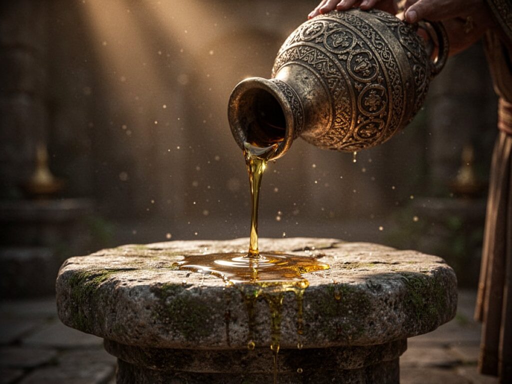 Rêver d'Onction : signification et symbolique du rêve