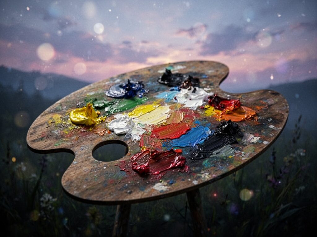 Rêver de Palette : signification et symbolique du rêve