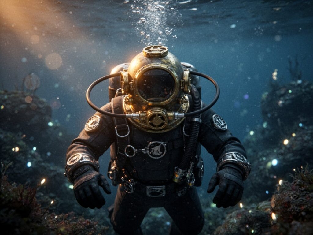 Rêver de Scaphandrier : signification et symbolique du rêve
