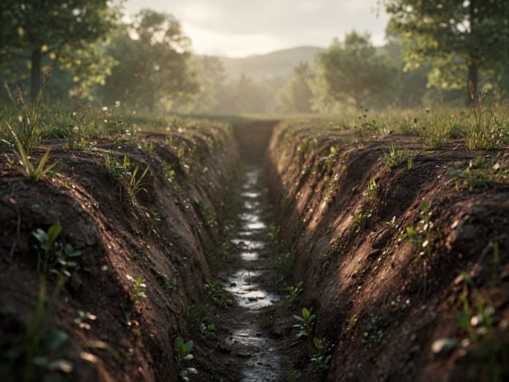 Rêver d'Un Fossé : signification et symbolique du rêve
