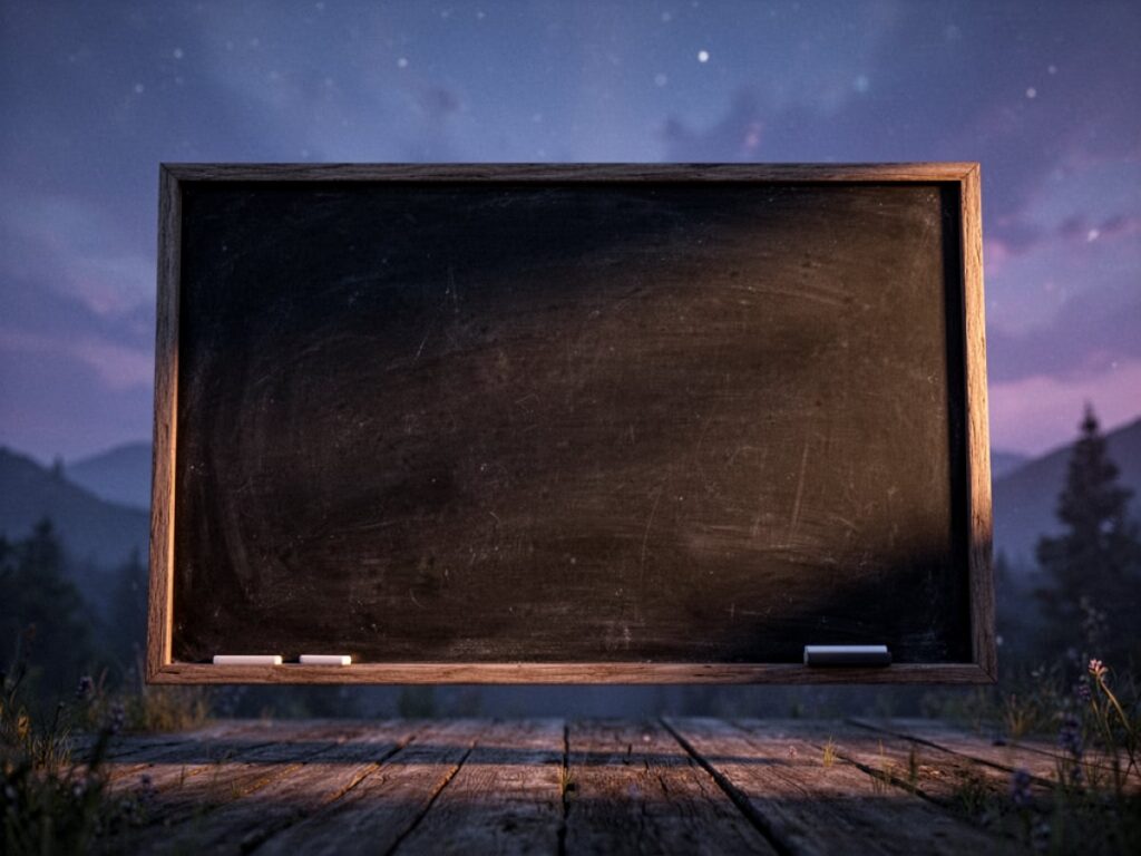 Rêver de Tableau Noir : signification et symbolique du rêve